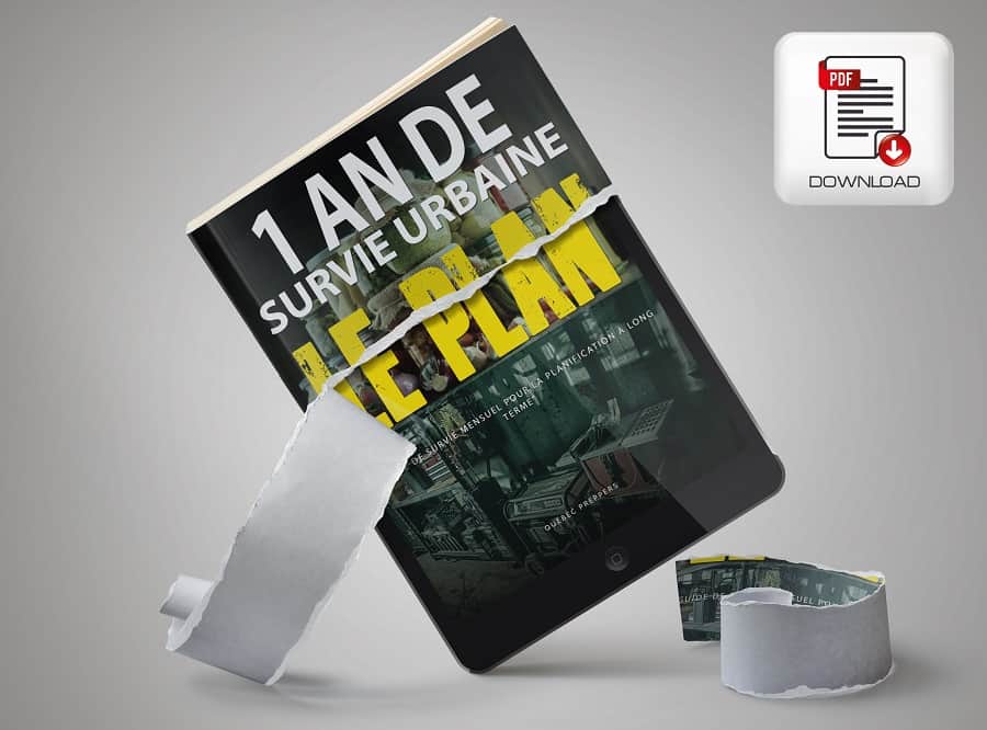 eBook - 1 an de survie urbaine - Le plan mois après mois