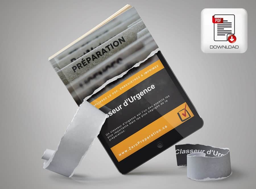 Ebook Classeur D'urgence