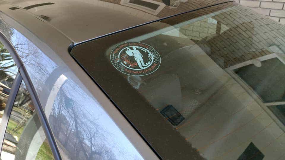 QP - Autocollants transparents pour vitre intérieure de voiture – Image 3