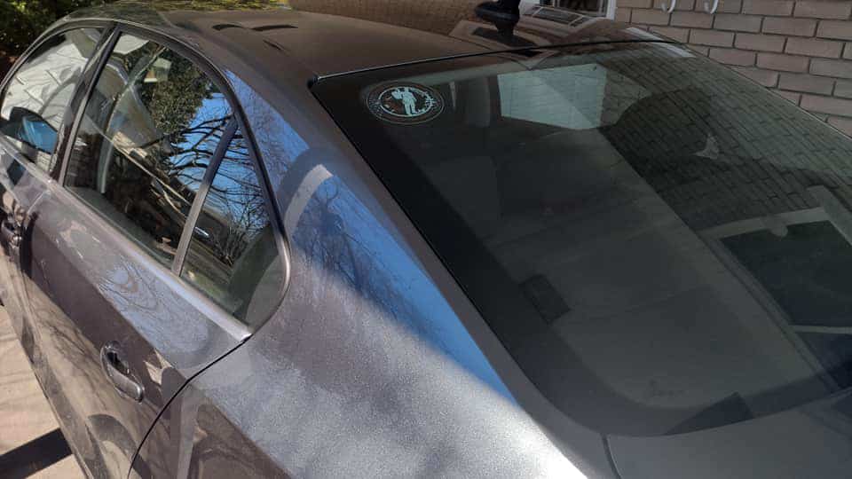 QP - Autocollants transparents pour vitre intérieure de voiture – Image 2