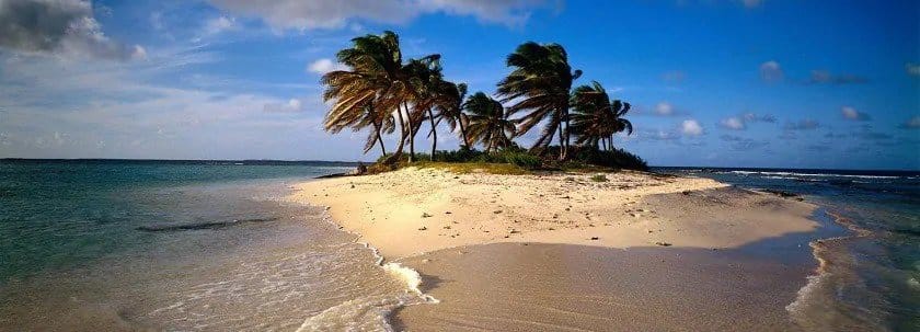 2082 Plage De Petite Ile Deserte WallFizz | Québec Preppers Île déserte scénario de survie illustrant la conscience situationnelle