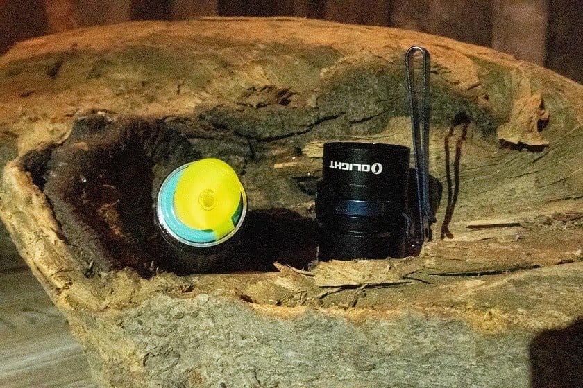 Clip de poche de la Olight S2R Baton II