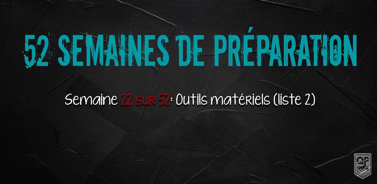 Semaine 22 sur 52: Outils matériels (liste 2)