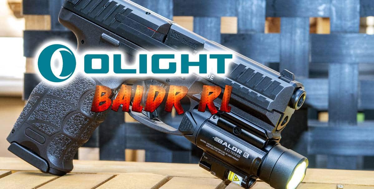 Review   Olight Baldr RL avec viseur laser rouge