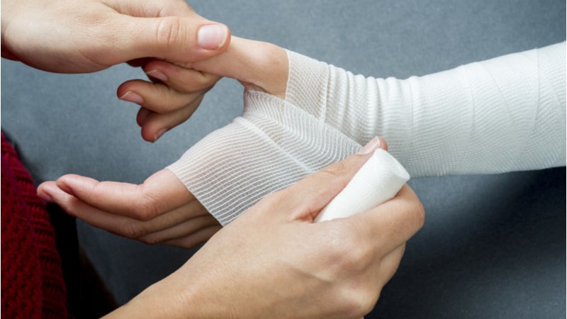 Les 19 différents types de bandages et pansements