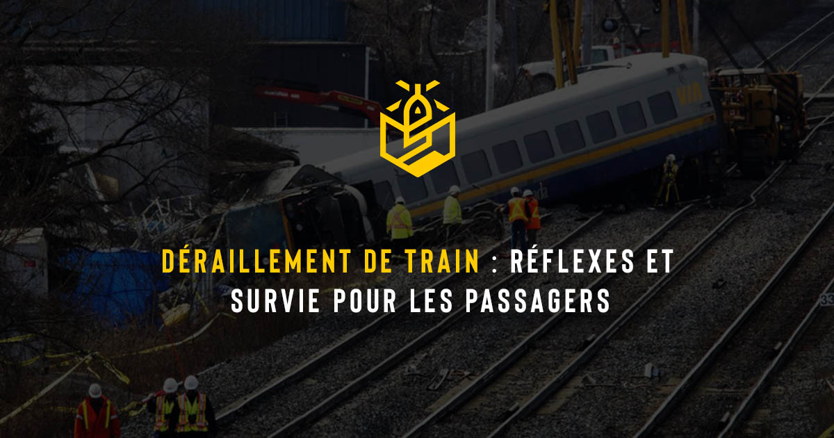 Déraillement de train : réflexes et survie pour les passagers