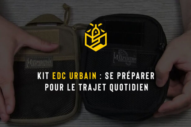 Kit EDC urbain : se préparer pour le trajet quotidien