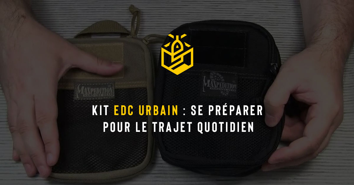 Kit EDC urbain : se préparer pour le trajet quotidien