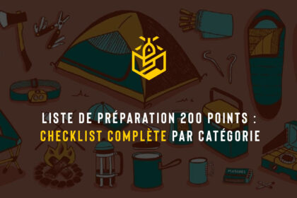 Liste de préparation 200 points : checklist complète par catégorie
