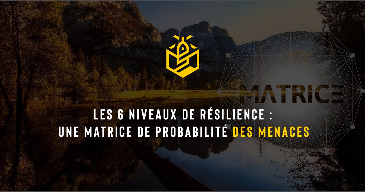 Les 6 niveaux de résilience : une matrice de probabilité des menaces