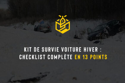 Kit de survie voiture hiver : checklist complète en 13 points