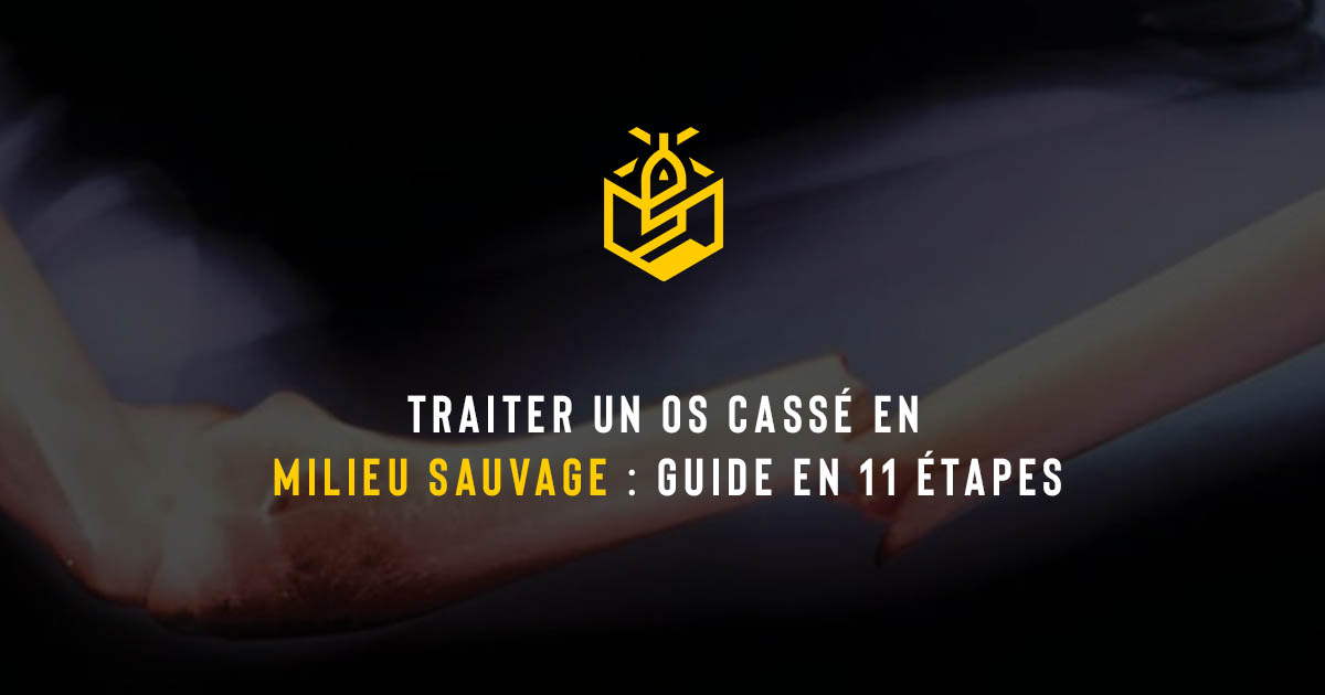 Traiter un os cassé en milieu sauvage : guide en 11 étapes