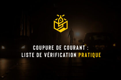 Coupure de courant : liste de vérification pratique