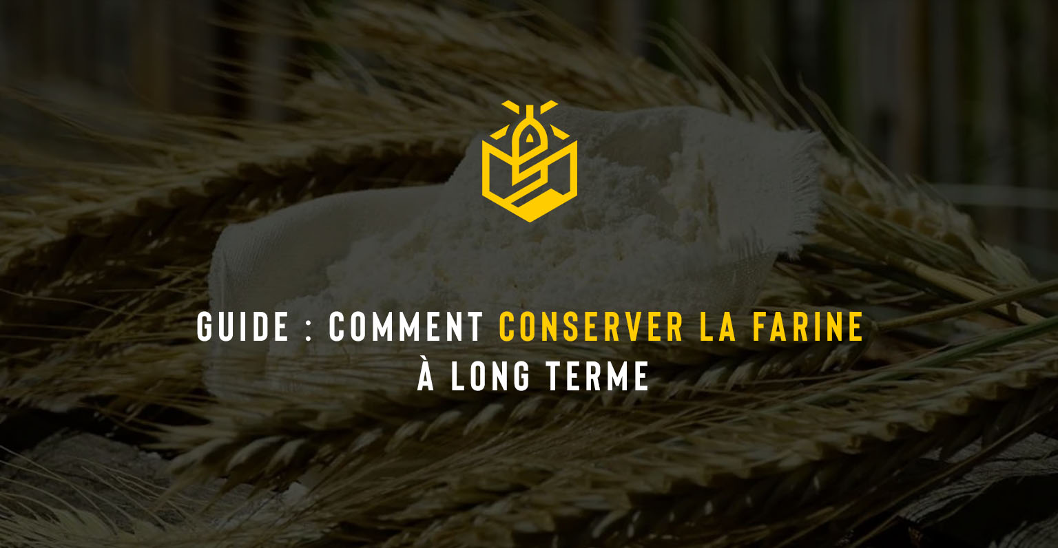 Comment conserver la farine à long terme