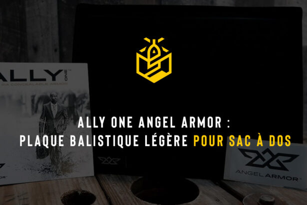 ALLY ONE Angel Armor : plaque balistique légère pour sac à dos
