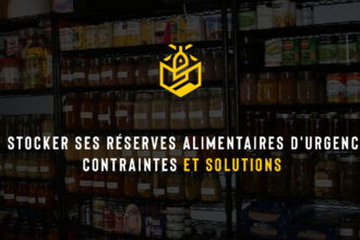 Où stocker ses réserves alimentaires d'urgence : contraintes et solutions