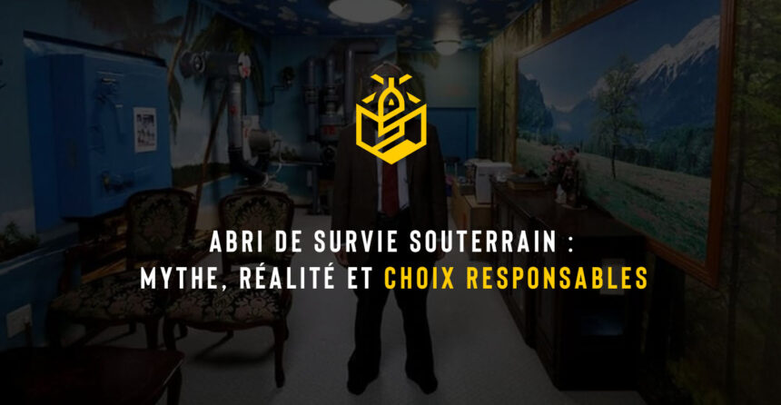 Abri de survie souterrain : mythe, réalité et choix responsables