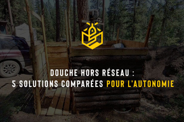 Douche hors réseau : 5 solutions comparées pour l'autonomie