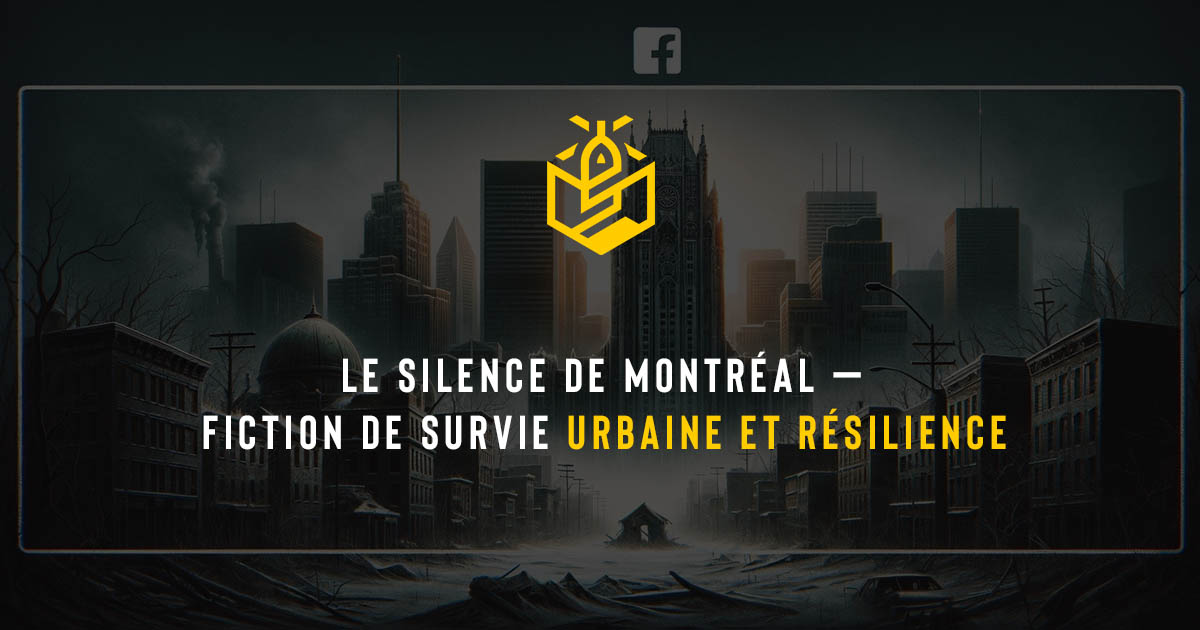 Le silence de Montréal — fiction de survie urbaine et résilience