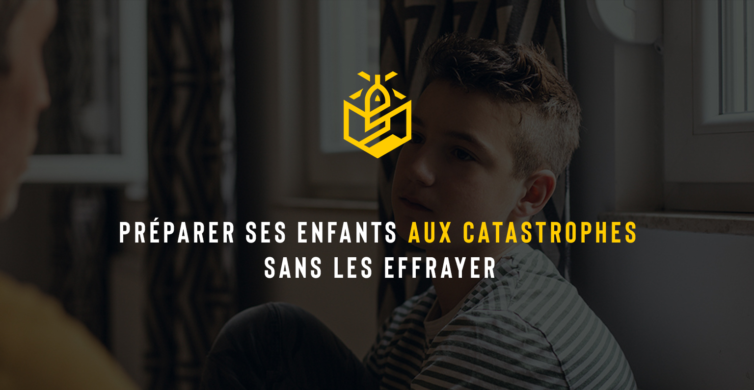 Préparer ses enfants aux catastrophes sans les effrayer