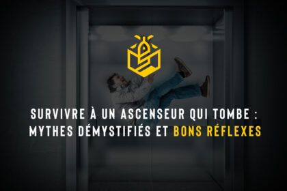 Survivre à un ascenseur qui tombe : mythes démystifiés et bons réflexes