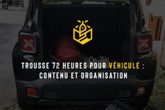 Trousse 72 heures pour véhicule : contenu et organisation