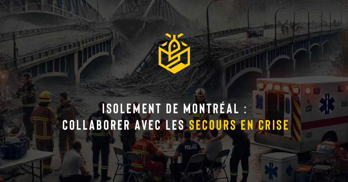 Isolement de Montréal : collaborer avec les secours en crise