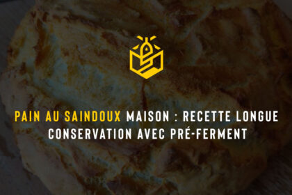 Pain au saindoux maison : recette longue conservation avec pré-ferment