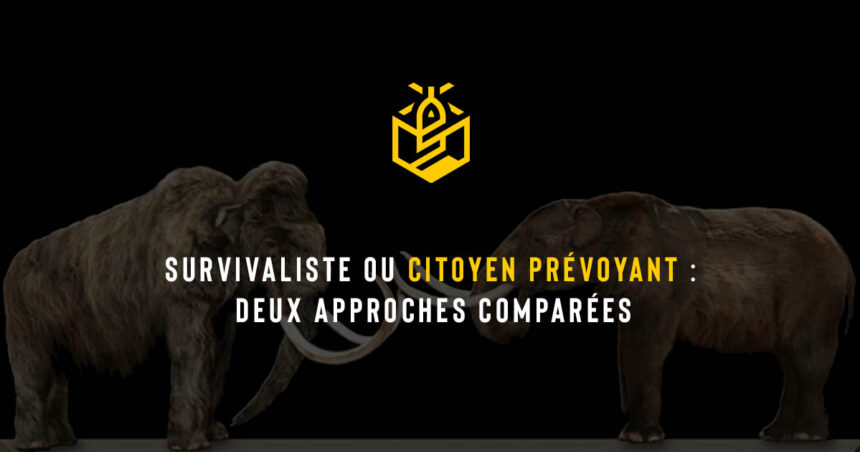Survivaliste ou citoyen prévoyant : deux approches comparées