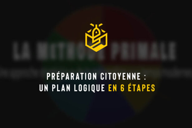 Préparation citoyenne : un plan logique en 6 étapes