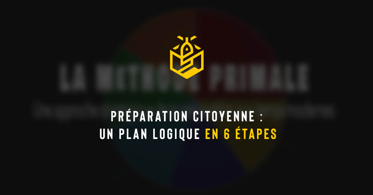 Préparation citoyenne : un plan logique en 6 étapes