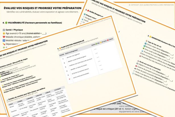 Évaluez vos risques et priorisez votre préparation
