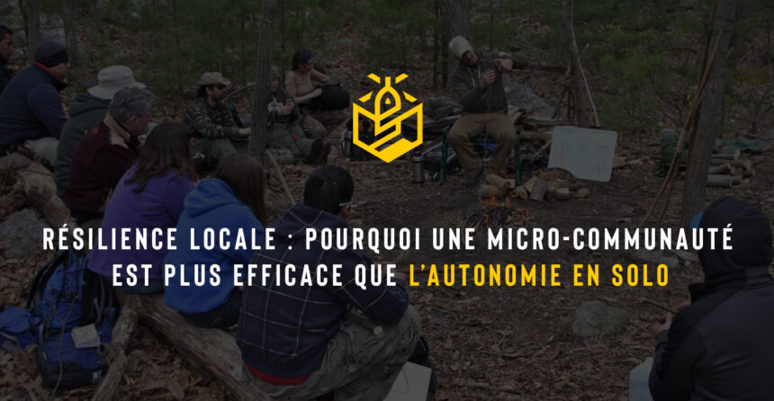 Résilience locale : pourquoi une micro-communauté est plus efficace que l’autonomie en solo