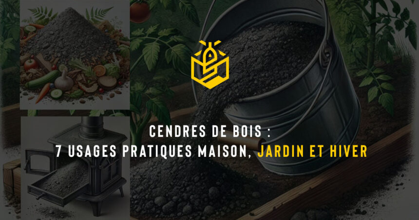 Cendres de bois : 7 usages pratiques maison, jardin et hiver