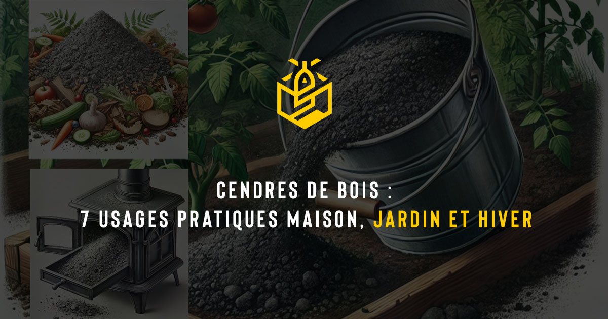 Cendres de bois : 7 usages pratiques maison, jardin et hiver