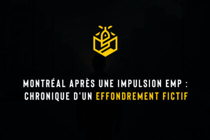 Montréal après une impulsion EMP : chronique d'un effondrement fictif