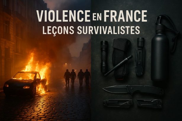 Violence en France 5 leçons survivalistes pour se préparer