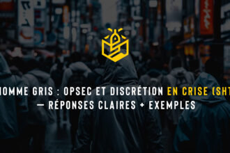 L’Homme Gris : OPSEC et discrétion en crise (SHTF) — réponses claires + exemples