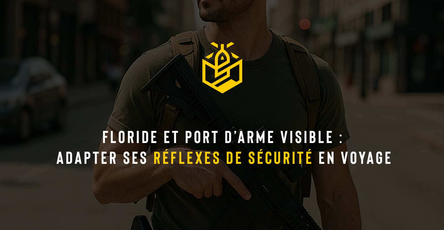 Floride et port d’arme visible : adapter ses réflexes de sécurité en voyage