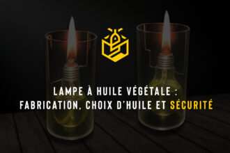Lampe à huile végétale : fabrication, choix d’huile et sécurité