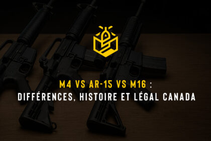 M4 vs AR-15 vs M16 : différences, histoire et légal Canada