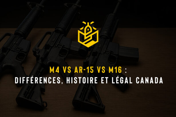 M4 vs AR-15 vs M16 : différences, histoire et légal Canada