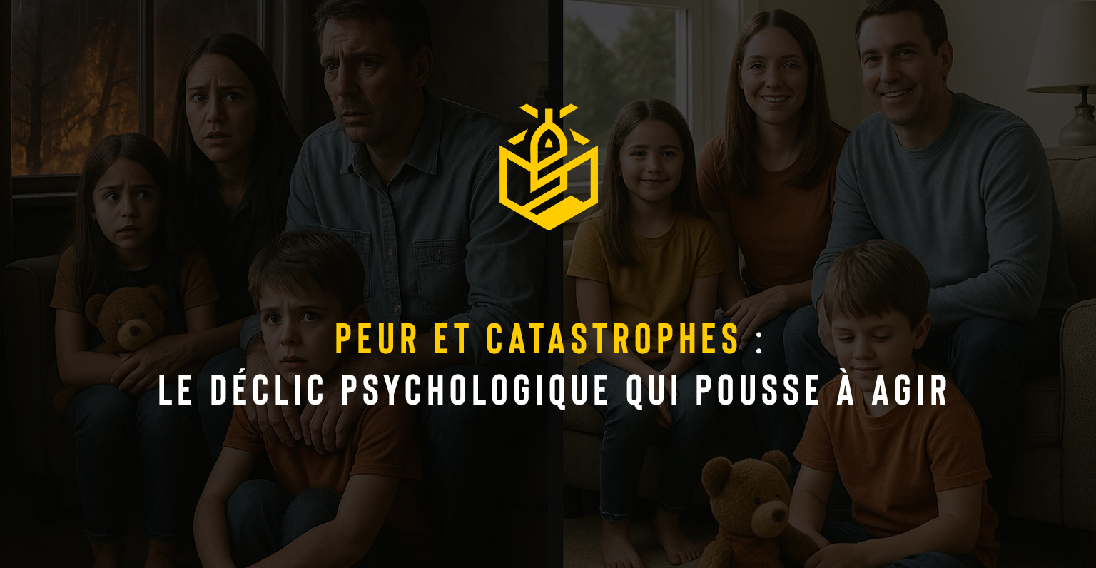 Peur et catastrophes : le déclic psychologique qui pousse à agir