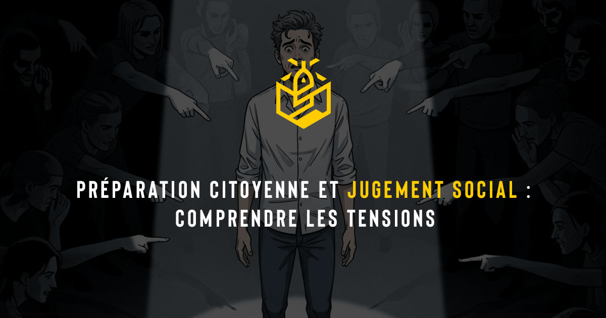 Préparation citoyenne et jugement social : comprendre les tensions