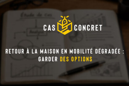 Retour à la maison en mobilité dégradée : garder des options