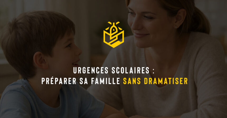 Urgences scolaires : préparer sa famille sans dramatiser
