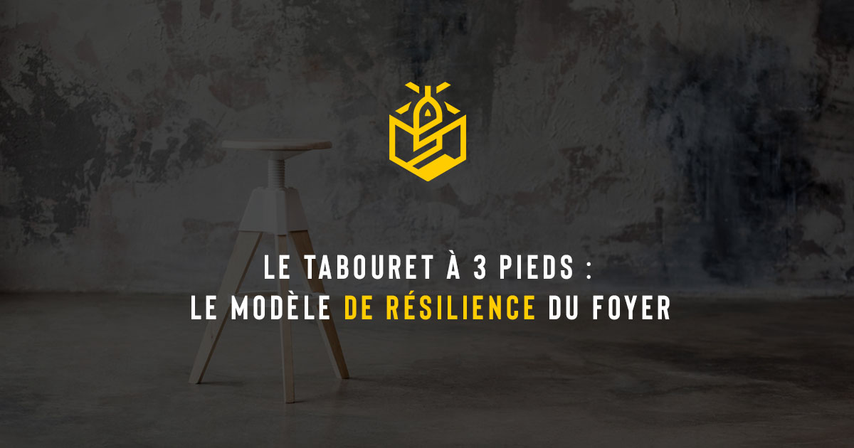 Le tabouret à 3 pieds : le modèle de résilience du foyer