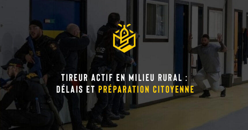 Tireur actif en milieu rural : délais et préparation citoyenne