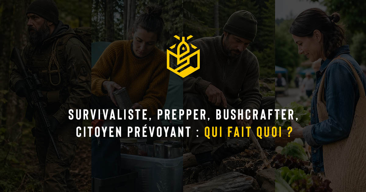 Survivaliste, prepper, bushcrafter, citoyen prévoyant : qui fait quoi ?